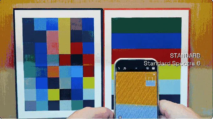 コードレスで場所を選ばず飾れる、10インチのカラー電子ペーパー額 BLOOMIN8 — 写真6